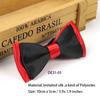 Classic Children's Bow Tie Baby Boy's Girl Fashion Solid Color Adjustable Bow Tie Children's Two-tone Pet Dog and Cat Bow Tie