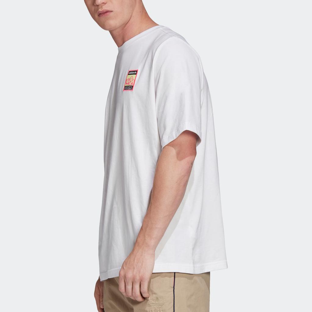 Adidas Originals T Shirt Unisex White FR0588
