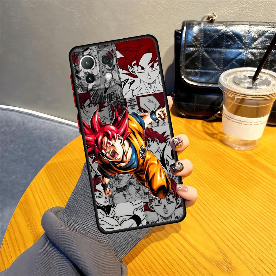 Dragon Ball Comic Vegeta Case for Xiaomi Mi 12T 11T 12x 10T 13 11 Lite 14 13 Pro Back Phone Cover