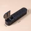 New Weekly Double-layer Premuim Portable Pill Storage Cases Box Organizer 7 Days 14 Grids 2 Times A Day for Vitamins Fish Oils