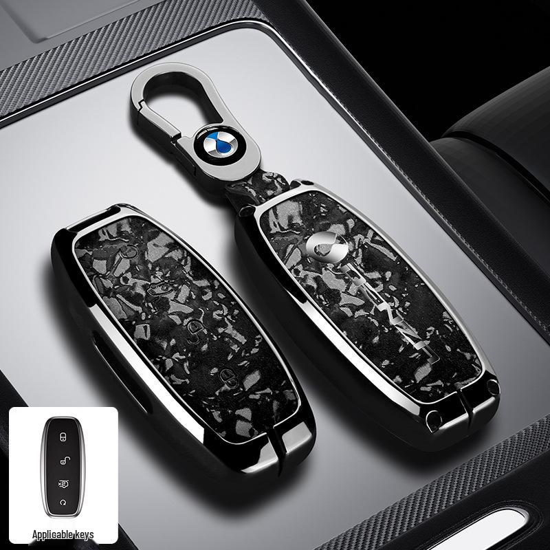 Denza D9 Key Case N7max: Metal N8/N8L Anti-drop Shell - Light Luxury, Simple Style.