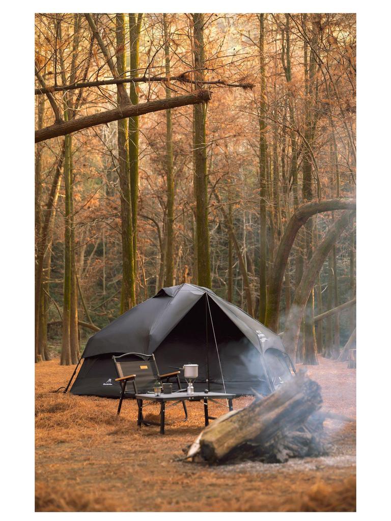 Quick-Open Mountain Mushroom Tent: Spacious, Ventilated, Rain & Sunproof, No-Setup Required for Outdoor Camping