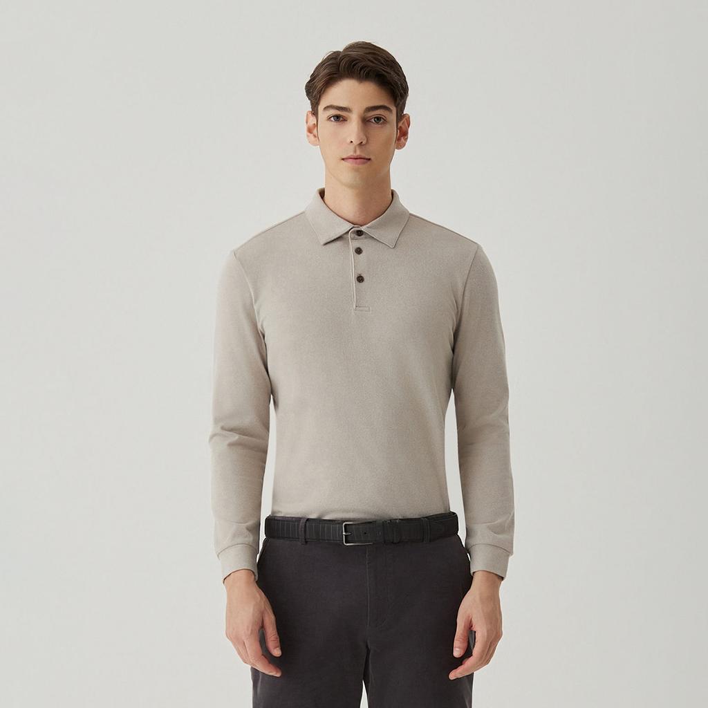 FERRAROMILANO Vicuña Gerai T-Shirt L/Beige (Am0Eks30151)