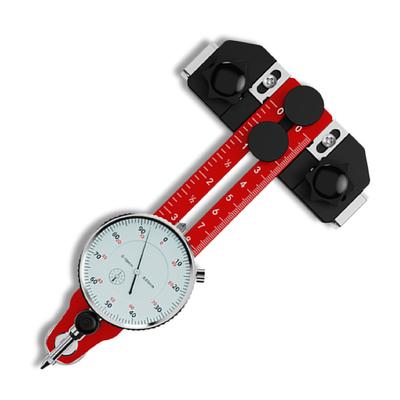 Table Saw Alignment Gauge Calibrator Dial Indicator Thin Rip Jig Guide Accessories Woodworking Tool 0-120mm Adjustable