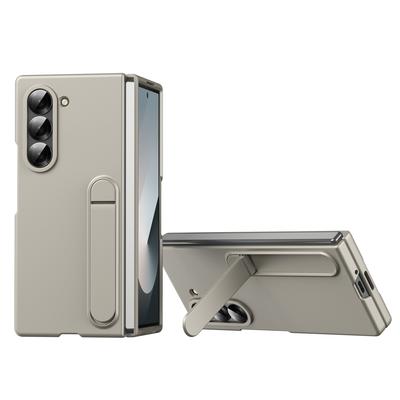 Husa Oficială Model Identic Stand Fold5 Fold6 Pentru Samsung Galaxy Z Fold 6 5 4 3 Atingere Piele Suport Husă de Protecție Antișoc
