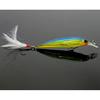10Pcs Minnow Fishing Lures Set 9cm 8g Artificial Hard Bait with Feather Dual Fishhook Swimbait