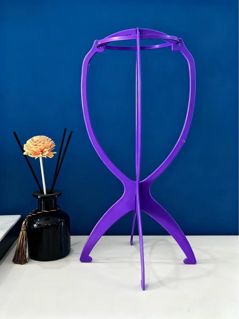 Wig Stand: Easy-to-Assemble, Disassemble, and Store Headgear and Hairpieces