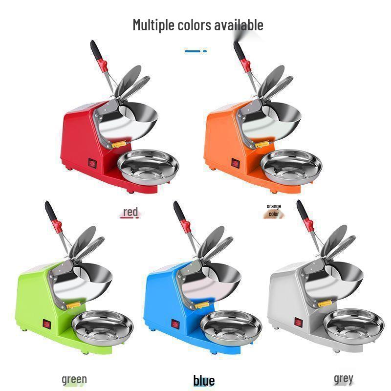 Home Hand-Crank Fluffy Shaved Ice Machine for Ice Crusher, Tea Shops, and Milk Tea Stalls