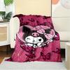 1pc Flannel Kuromi, Heart, ButterfliesThrow Blanket, Cartoon Truck Pattern Printed Blanket, Warm Cozy Soft Blanket For Couch Bed Sofa Car Of