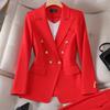 Zihong Women's White High-End Formal Suit Set - Goddess Style 8017