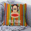 LLuxurious PPaul Frank Anime Pillow Cushion Cover Pillowcase Living Room Sofa Home Decor Customized