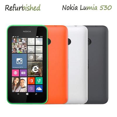 Gerenoveerde Nokia Originele Nokia Lumia 530 4.0 3G WIFI Mobiele Telefoon Met 1 SIM