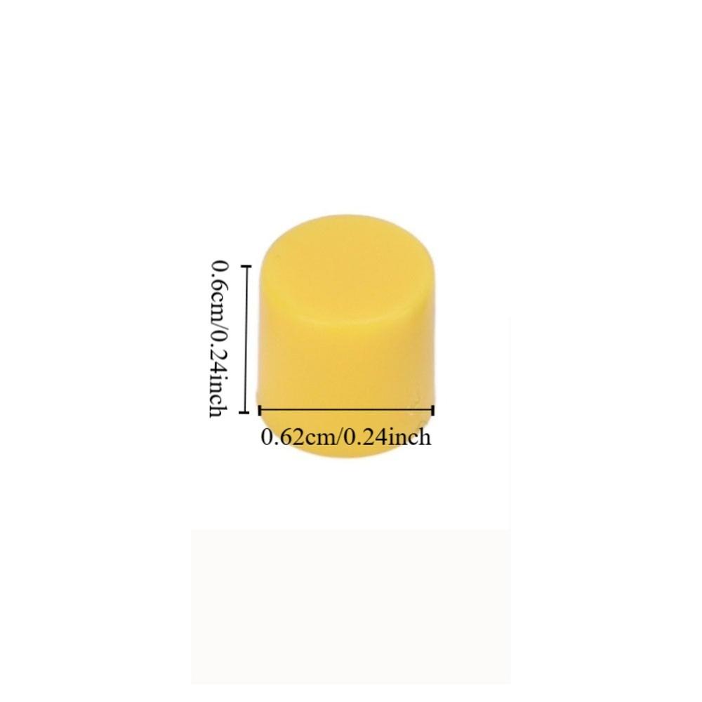 180PCS Round Shape Breadboard Push Button Cover Push Button Cover Set  Electronic Prototyping