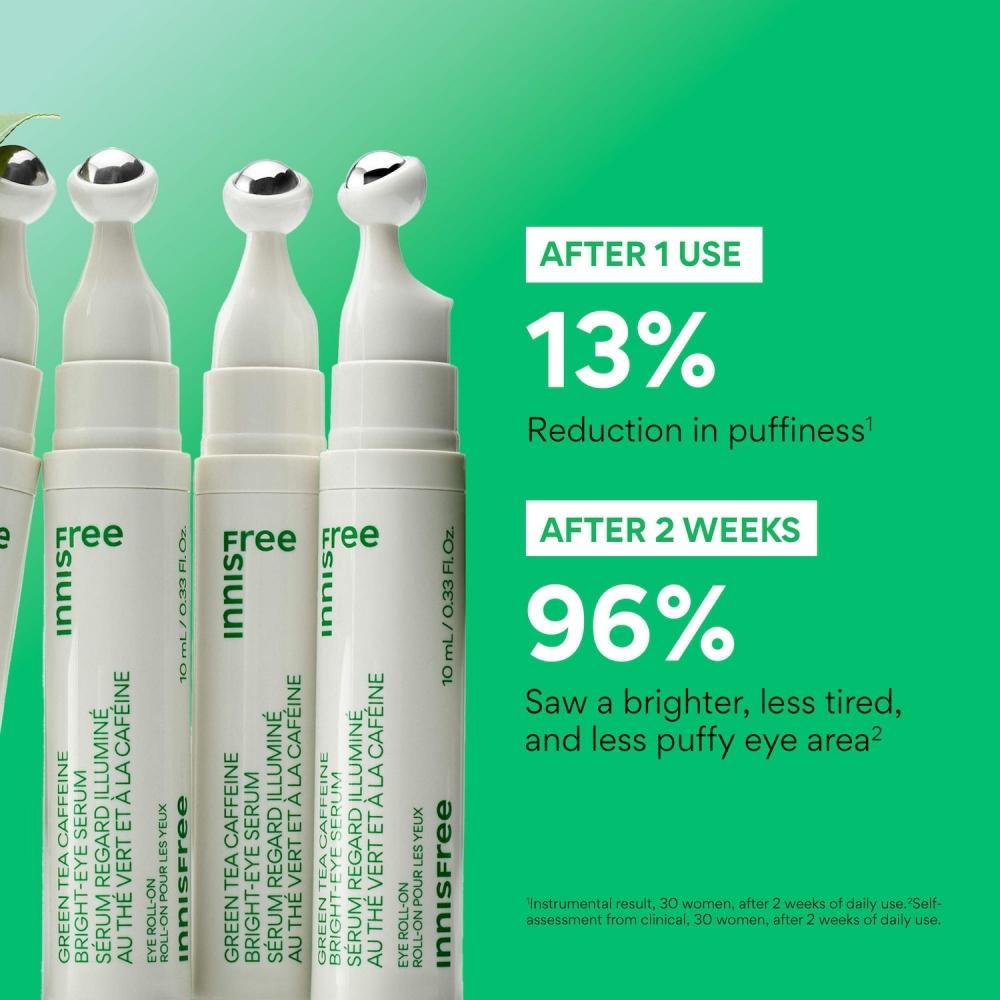Innisfree Green Tea Caffeine Eye Serum 0.33 Oz
