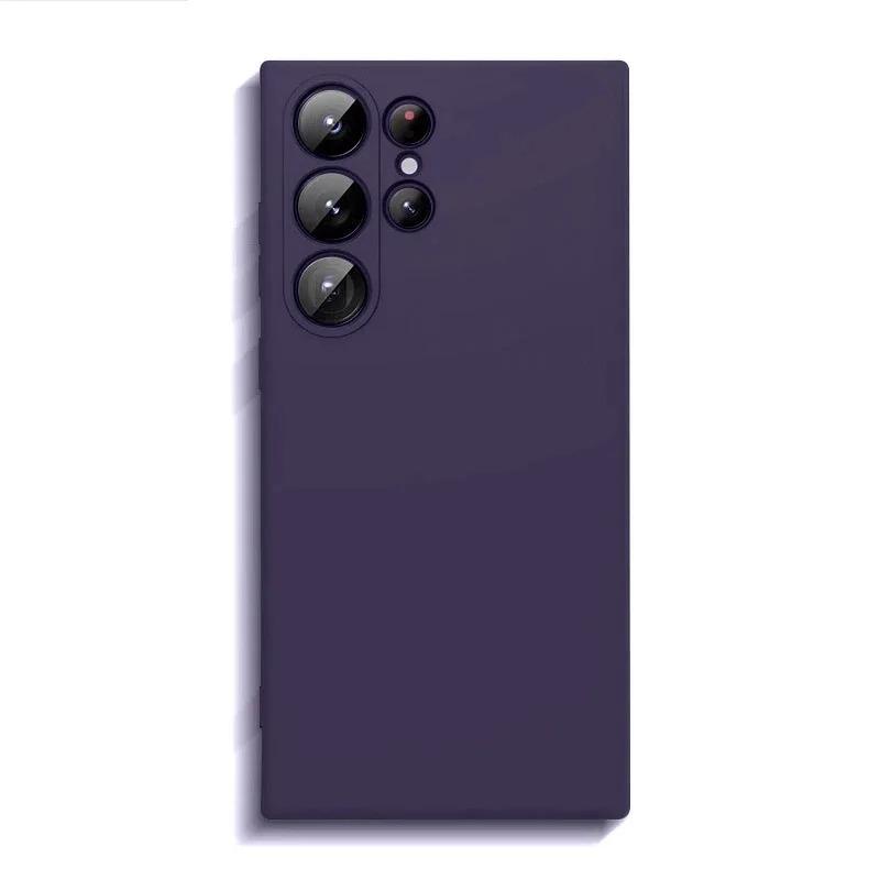 Liquid Silicone Phone Case For Samsung Galaxy S26 Ultra S2 S24 S23 Plus S 26 Ultra Cases ShockProof Soft Back Cover Accessories