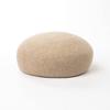 Autumn Winter 100% Wool Felt Blocked Beret Women Elegant Bread Pumpkin Berets Men Ladies Wedding Painter Pillbox Fascinator Hat