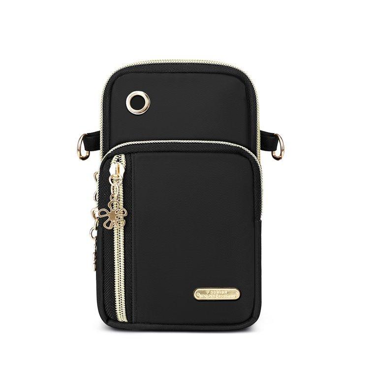 

Простая вертикальная повседневная сумка для мобильного телефона, женская, из ткани Оксфорд, легкая сумка-мессенджер, портативная сумка на одно плечо для улицы и поездок на работу, маленькая квадратная сумка