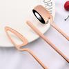 16Pcs Rainbow Color Dinnerware Flatware Cutlery Set Dinner Forks Knives Coffee Tea Spoons Stainless Steel Tableware Dinner Set