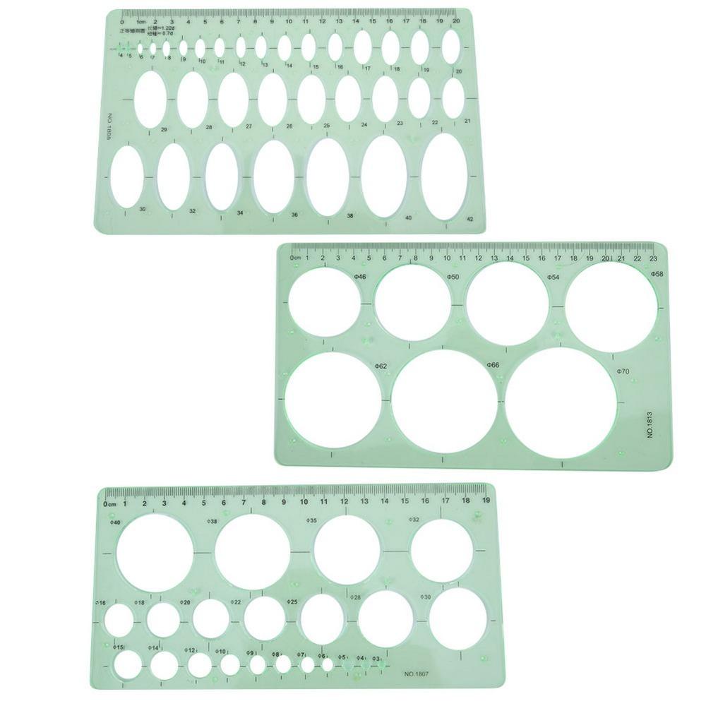 Various Patterns Architecture Draft Template Rulers Hollow Pattern Ruler Pattern Tracing Work Ruler Kit (#1)