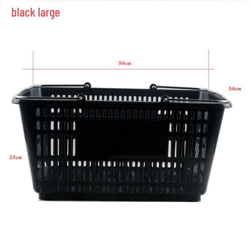 Sturdy Handheld Shopping Basket for Supermarkets and Convenience Stores