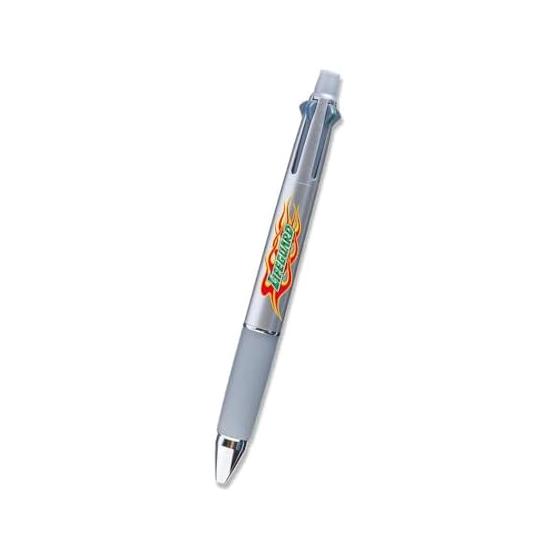 LIFEGUARD Jetstream Multi-function Pen 4&1 / Ballpoint 0.7mm, Mechanical Pencil 0.5mm, Silver