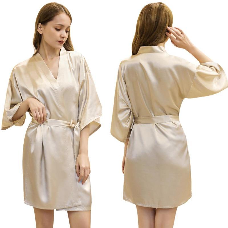 Pijamale cardigan scurte, sexy, subțiri, de vară, mărimi mari