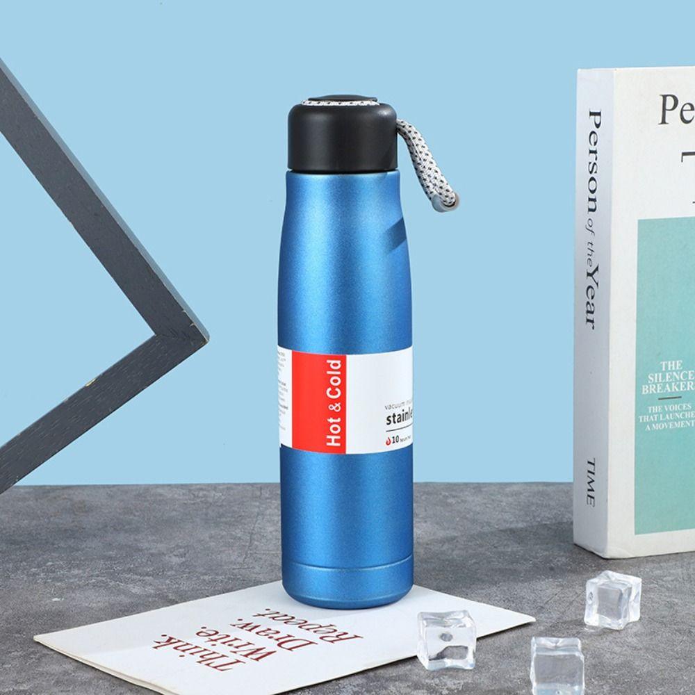 420/550ml Thermal Water Bottle Stainless Steel Vacuum Flask Sports Water Bottle Mountaineering
