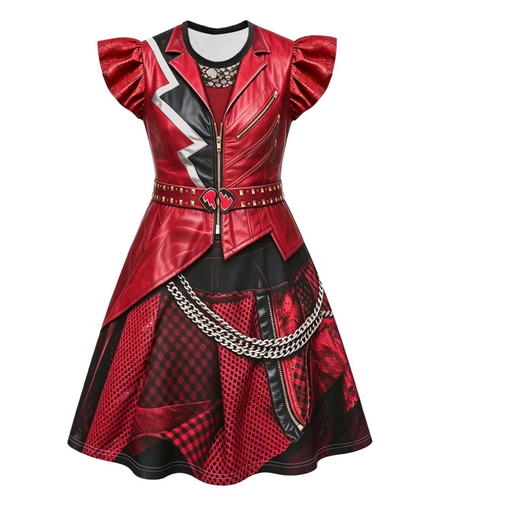 Descendants 5 Bodysuit Halloween Stage Performance Costume