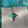 Ocean Blue Manta Ray Hammerhead Shark Necklace for Women Fashionable Cute Design Suitable As Gift Daily Jewelry Wear