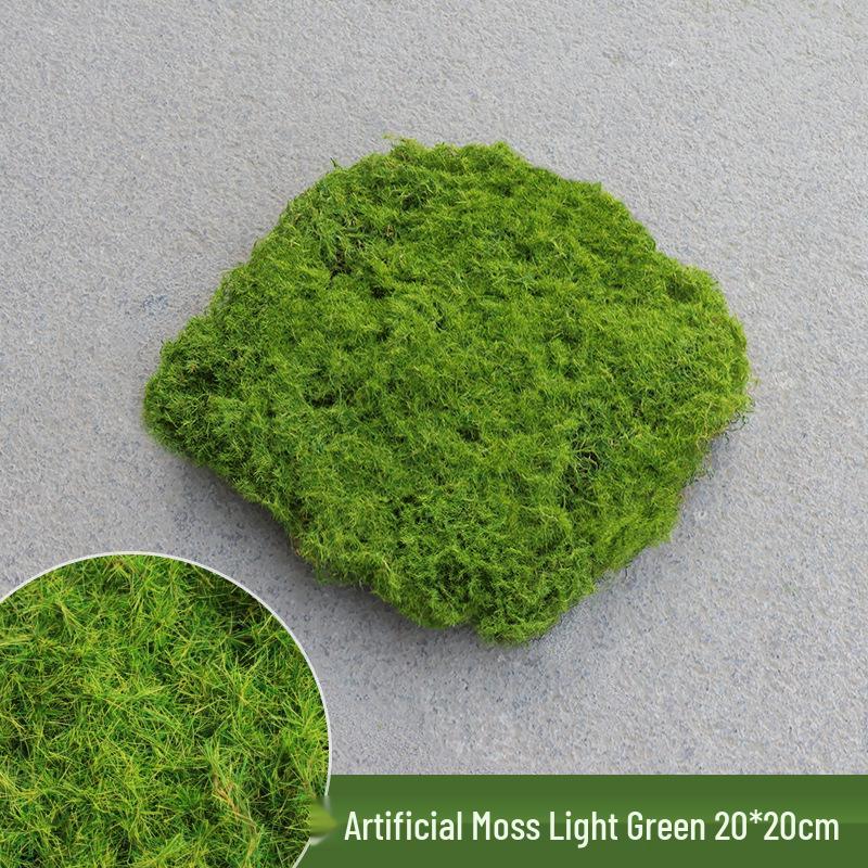 Bionic Artificial Moss Micro Landscape Ornaments for Bonsai and Paving