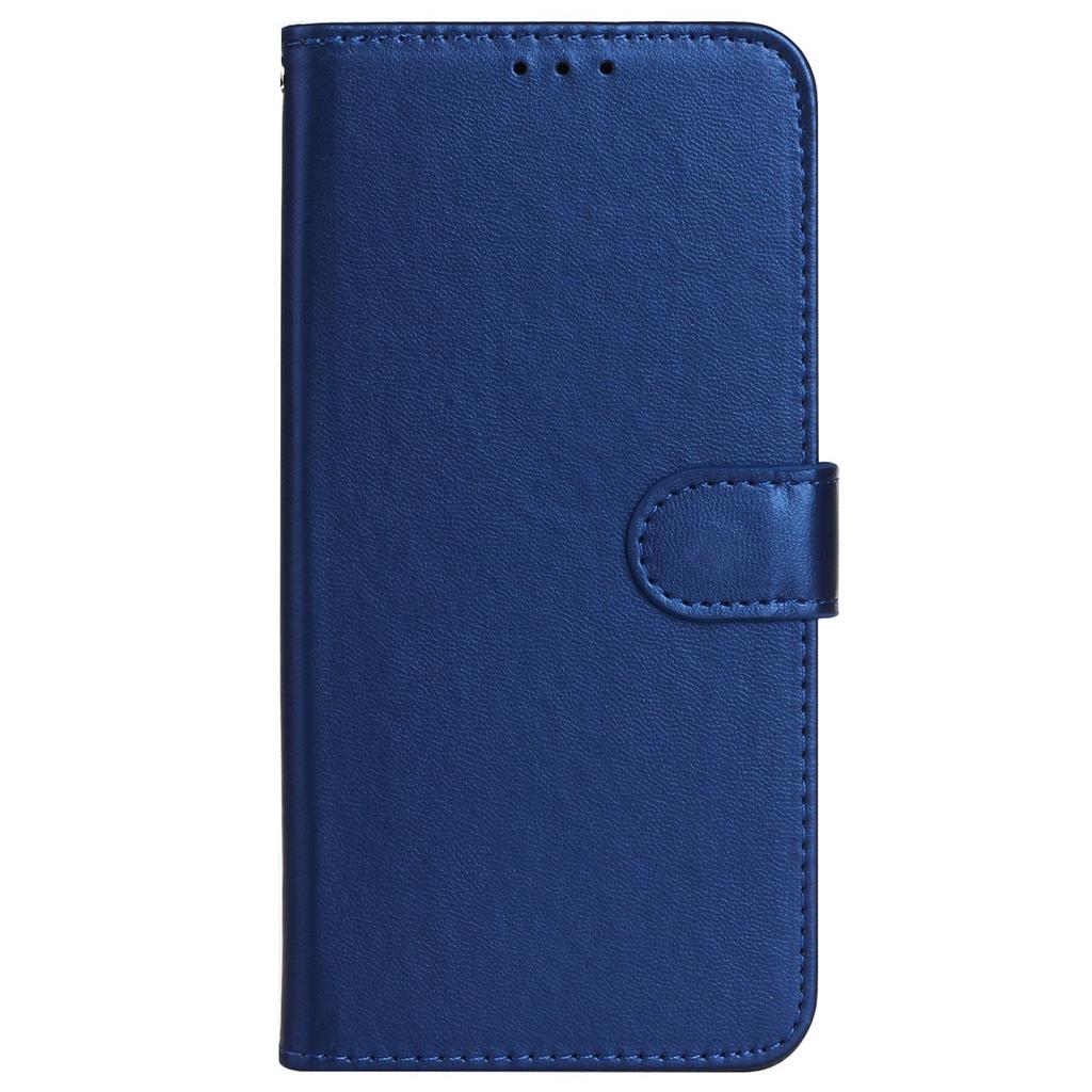 For Xiaomi Redmi Note 13 5G Case PU Leather Wallet Flip Phone Cover Solid Color