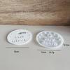 Round Silicone Mold For DIY LED Candle Holders Sturdy And Easy To Demold For Creative Homes Decors Projects