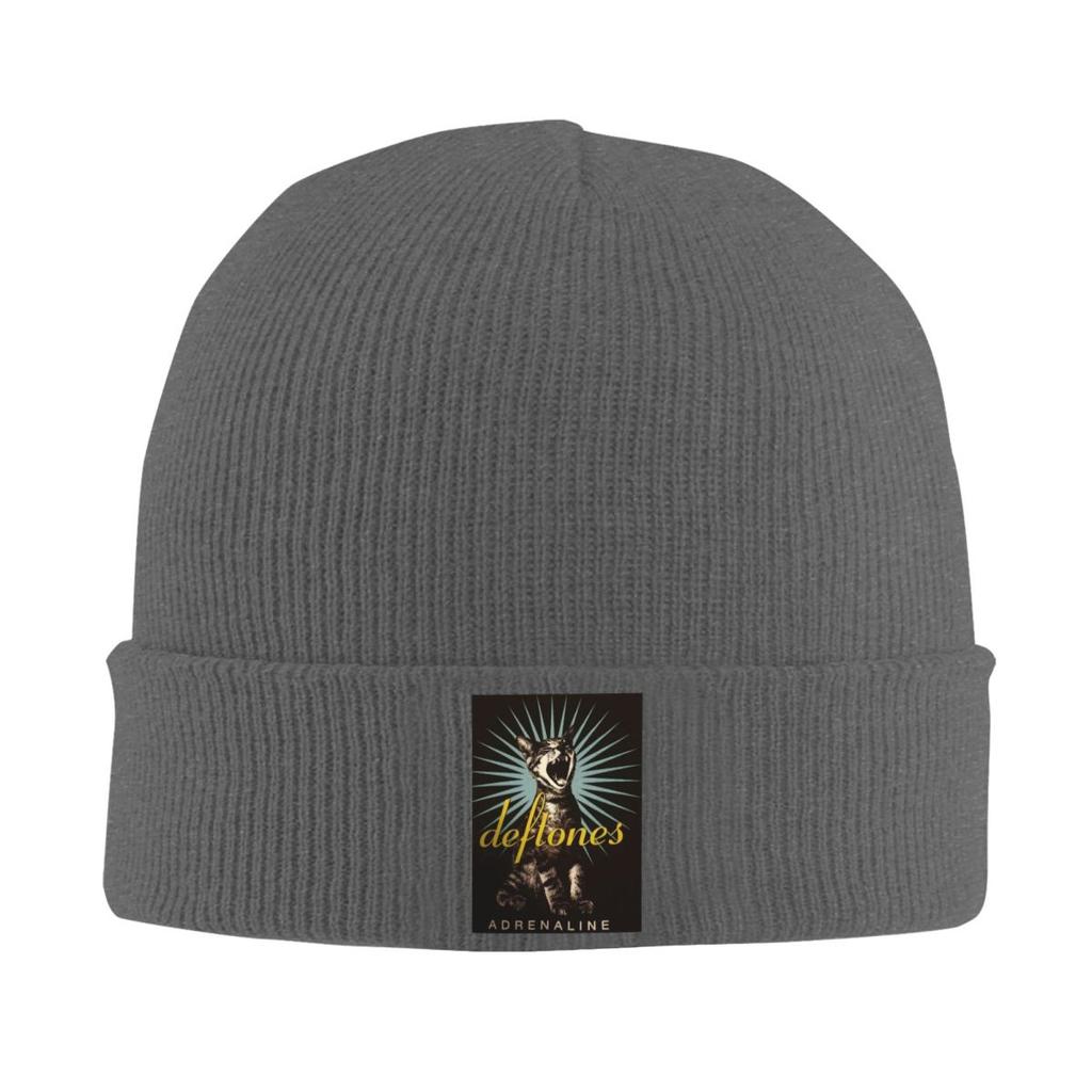 PP Skull Deftone White Ohms Around Warm Knitted Cap Winter Knit Bonnet Hat Skullies Beanies Hip Hop Caps for Unisex