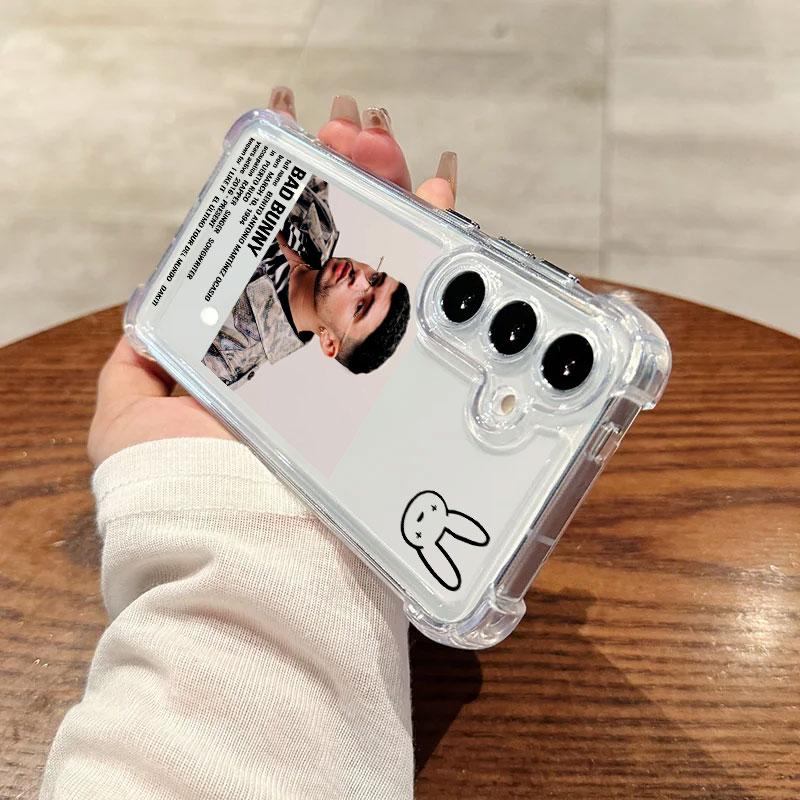 Bad Bunnys Album X 100 PRE Phone Case For Samsung Galaxy S25 FE S26 S24 S23 S22 S21 S20 Ultra S26 Plus S25FE 5G Soft Clear Cover