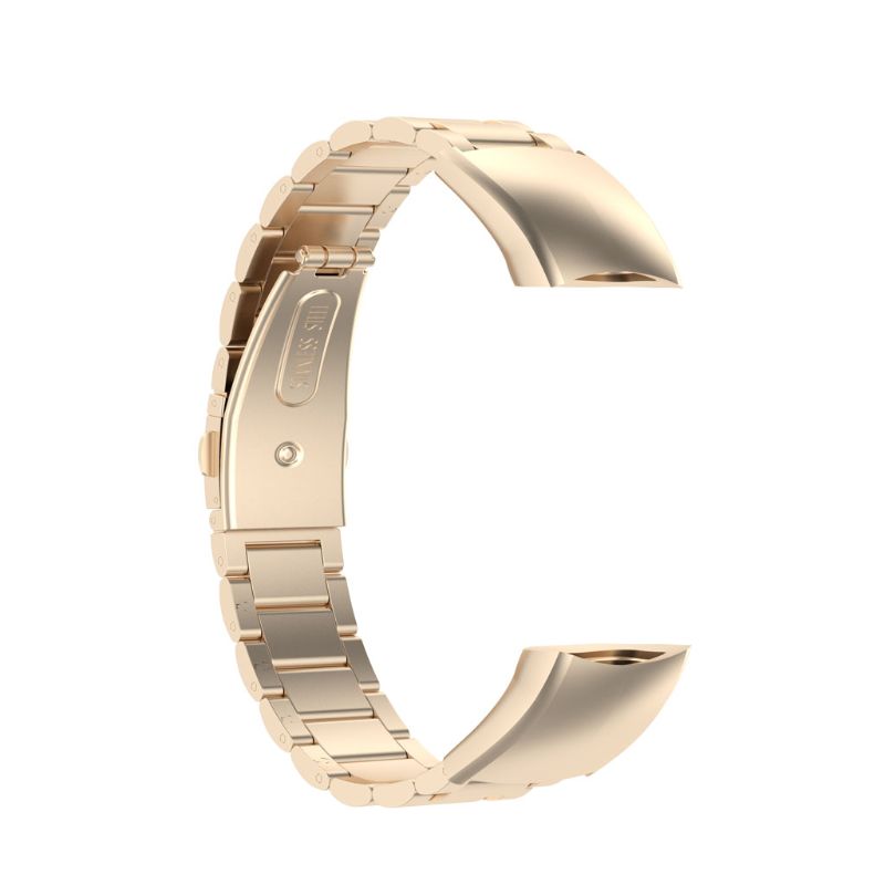 Suitable for Huawei for Honor Band 5 4 Watch Band Adjustable Stainless Steel Replacement Strap Wristband Bracelet Rust P