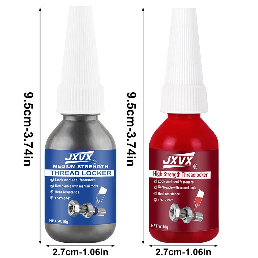 243/271 thread lock blue medium strength locking and sealing nuts bolts,fasteners and metal can prevent loosening and leakage Thread Lock3