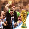 Golden Resin Football Trophy Champions Soccer Trophies Resin Ornament Football Fan Gift Home  Decoration Craft