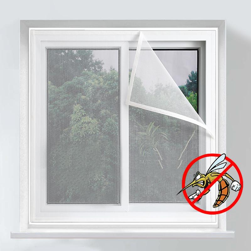 Mosquito Proof Gauze Net, Mosquito Net, Tulle, Insect-proof Curtain, Window Screen, self-adhesive,Summer, Doors, Custom Sizes