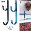 2 Pack Aluminum Alloy Multipurpose Organizer Swimming Pool Hanger Pool Pole Hanger Hooks Pool Equipment Accessories