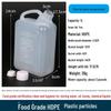 Large-Capacity Food-Grade Plastic Water Storage Bucket with Handle and Lid