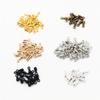 7*3mm 100pcs/Lot  6 Colors Pendant Necklace End Caps Charms For Necklace Bracelet Earrings Jewelry Findings Accessories for DIY
