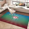 1PC rug Football Liverpool Crest Carpet, Chair Rug,Area Rug for Office Bedroom living rooms bedroom, Doormat decor Christmas fan gifts