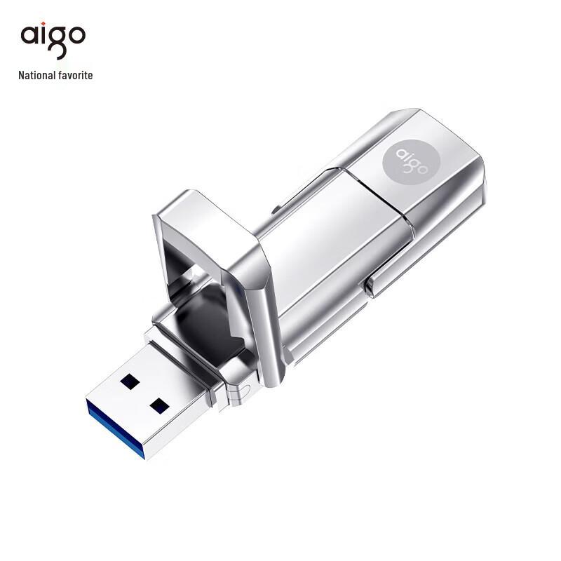 aigo U393 Dual-Interface USB 3.2 SSD Flash Drive
