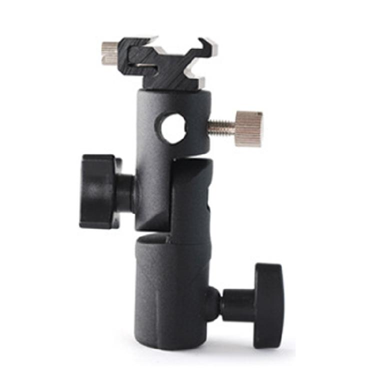 Hot Shoe Umbrella Holder Light Stand Hot Shoe Flash Holder Adapter Adjustment Photography Mounting Accessories
