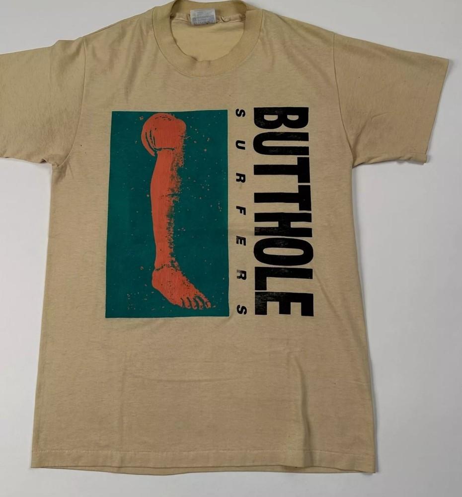 

Футболка Butthole Surfers, Футболка Butthole Surfers Унисекс S-4XL песочная L