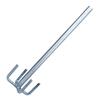 Universal Steel Drill Mixer Rod with Thickened Thread for Mortar, Plaster, Paint