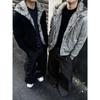 Cleanfit Old Money Style Thorn Jacquard Plush Knit Cardigan for Men – Winter Knitwear Thickened Jacket
