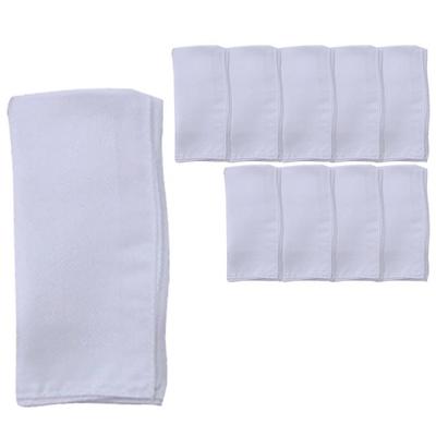 Bebeone dabīgā bambusa 100% neapdrukāts reljefs kabatlakats 10p, korejiešu produkti zīdaiņiem