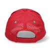 adidas Light Mesh Curved Visor Size Red Kids' Cap, 13,