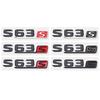 S63S Logo Badge Car Stickers for Mercedes Benz S63 Refitted Sclass 6.3AMG Fender Side Labelflag New Old Rear Trunk Displacement JO7
